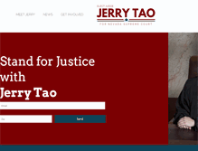 Tablet Screenshot of jerrytao.org